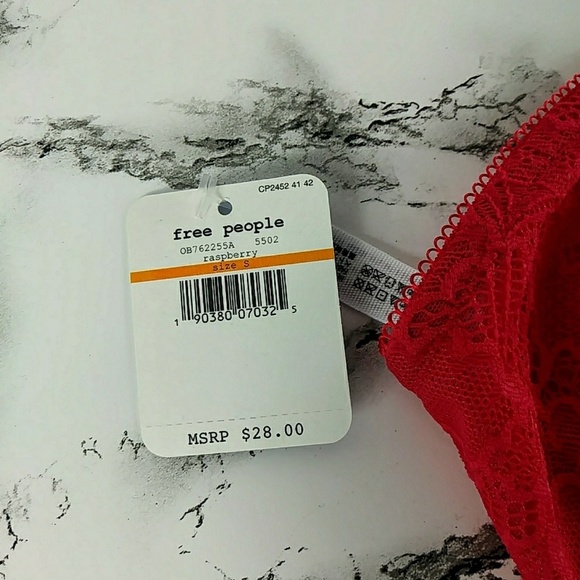 NWT Free People Intimately Melinda Lace Bandeau - Picture 7 of 7